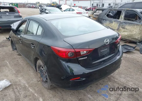 2016 Mazda Mazda3 I Sport from USA, damaged, VIN JM1BM1T77G1299292